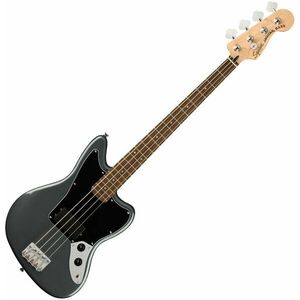 Fender Squier Affinity Series Jaguar Bass Charcoal Frost Metallic imagine