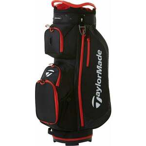 TaylorMade Pro Cart Bag Negru/Roșu Geanta pentru golf imagine