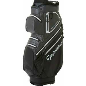 TaylorMade Storm Dry Cart Bag Black/Grey/White Geanta pentru golf imagine