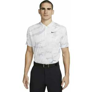 Nike Dri-Fit Victory+ Mens Camo Golf Polo Photon Dust/Summit White/Black S imagine