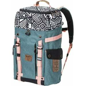 Meatfly Scintilla Backpack Dancing White/Heather Moss 26 L Rucsac imagine