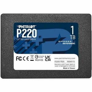 SSD Patriot P220 1TB SATA-III 2.5 imagine