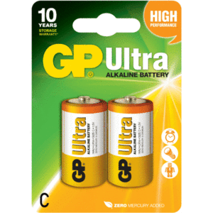 Baterie Ultra Alcalina C (LR14) 1.5V alcalina, blister 2 buc imagine