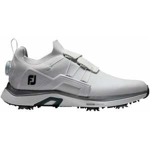 Footjoy Hyperflex BOA Mens Golf Shoes White/White/Black 40, 5 imagine