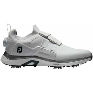 Footjoy Hyperflex BOA Mens Golf Shoes White/White/Black 44 imagine
