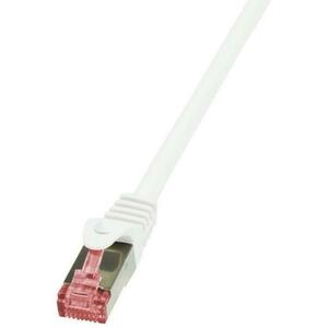 Cablu S/FTP LogiLink CQ2121S, Cat.6, Patchcord, 30 m (Alb) imagine