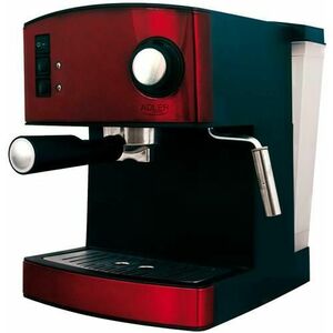Espressor cafea ADLER AD 4404r, 850W, 1.6l, 15 bar (Rosu-Negru) imagine
