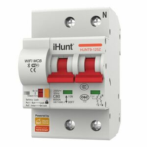 iHunt Home WIFI Smart Circuit Breaker 2P 32A - Siguranta automata inteligenta imagine