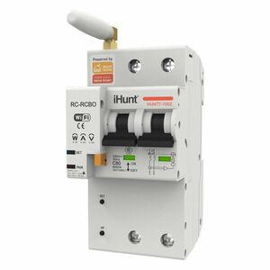 iHunt Home WIFI Smart Circuit Breaker with Metering 2P 40A - Siguranta automata inteligenta cu contorizare imagine