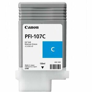 Cartus cerneala Canon PFI-107C, cyan, capacitate 130ml imagine
