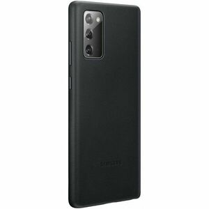 Husa de protectie Samsung Leather Black pentru Galaxy Note 20/5G (2020) imagine