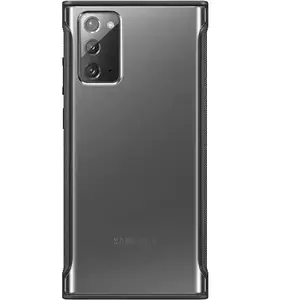 Husa de protectie Galaxy Note 20 N980 Clear, Black imagine