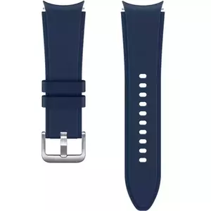 Curea smartwatch Samsung Ridge Sport Band pentru Galaxy Watch 4 / 4 Classic (20mm, S/M), Albastru Navy imagine