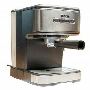 Espressor cu pompa DelCaffe Espresso, Cappuccino ROBUSTA, 850 W, 20 bar, 1.5 l, Inox imagine