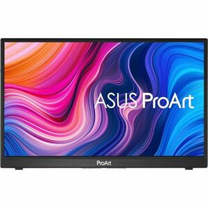 Monitor LED ASUS Portabil ProArt PA148CTV Touchscreen 14 inch FHD IPS 5 ms 60 Hz USB-C imagine