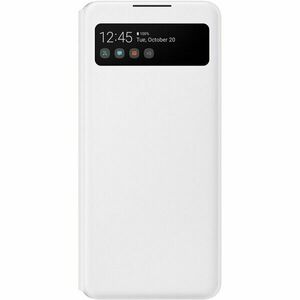Husa de protectie Samsung S View Wallet Cover pentru A42 (5G), White imagine