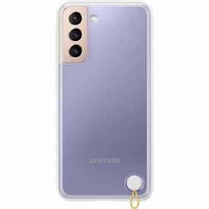 Husa de protectie Samsung Clear Protective Cover pentru Galaxy S21, White imagine