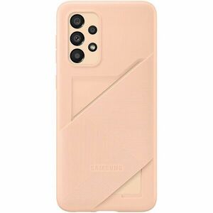 Husa de protectie Samsung Card Slot Cover pentru Galaxy A33 5G, Peach imagine