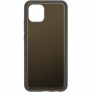 Husa de protectie Samsung Soft Clear Cover pentru Galaxy A03, Transparent Black imagine