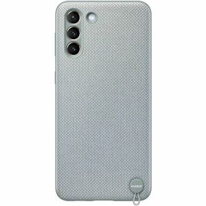 Husa de protectie Samsung Kvadrat Cover pentru Galaxy S21 Plus, Mint Gray imagine