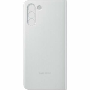 Husa de protectie Samsung Smart Clear View Cover pentru Galaxy S21 Plus, Light Gray imagine