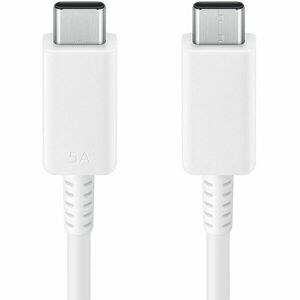 Cablu date & incarcare Samsung USB Type-C & USB Type-C, lungime 1.8 m, max. 5A USB 2.0, Alb imagine