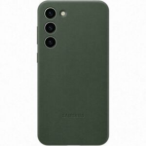 Husa de protectie Samsung Leather Case pentru Galaxy S23 Plus, Green imagine