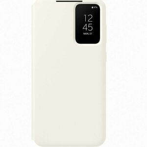 Husa de protectie Samsung Smart View Wallet Case pentru Galaxy S23 Plus, Cream imagine