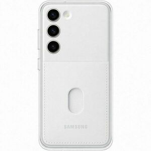 Husa de protectie Samsung Frame Case pentru Galaxy S23, White imagine