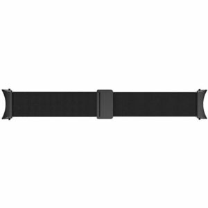 Galaxy Watch4 (only); Milanese Band Fresh Watch Strap 20mm M/L; Black imagine