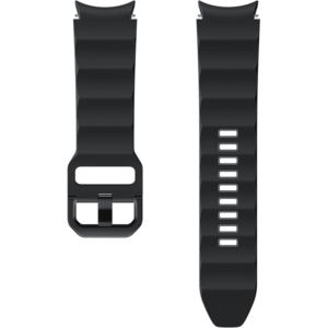 Galaxy Watch5/Watch4; Rugged Sport Band 20mm S/M; Black imagine