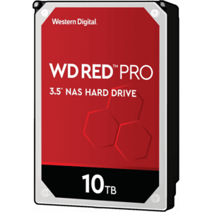 Hard Disk Desktop Western Digital WD Red Pro NAS 10TB 7200RPM SATA3 256MB imagine