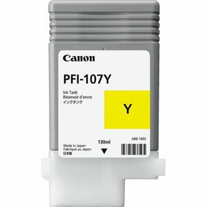 Cartus Canon PFI107Y, yellow dye imagine