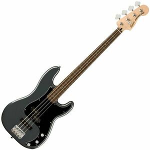 Fender Squier Affinity Series Precision Bass PJ Charcoal Frost Metallic imagine