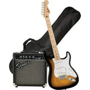 Fender Squier Sonic Stratocaster Pack 2-Color Sunburst imagine