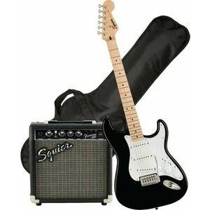 Fender Squier Sonic Stratocaster Pack Black imagine