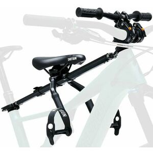 Shotgun Pro Child Bike Seat + Handlebars Combo Black Scaun pentru copii / cărucior imagine