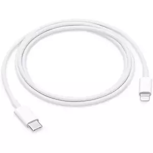 Cablu date/incarcare Apple, USB-C to Lightning, 1m, White imagine
