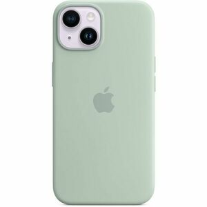 Husa de protectie Apple Silicone Case with MagSafe pentru iPhone 14, Succulent imagine