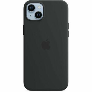Husa de protectie Apple Silicone Case with MagSafe pentru iPhone 14 Plus, Midnight imagine