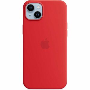 Husa de protectie Apple Silicone Case with MagSafe pentru iPhone 14 Plus, (PRODUCT)RED imagine