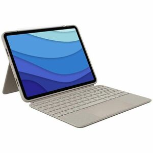 Logitech Combo Touch for iPad Pro 11-inch (1st, 2nd, 3rd and 4th gen) - Sand - UK imagine