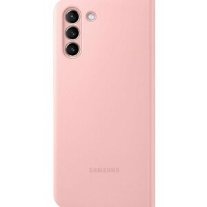 Husa Smart LED View Cover Samsung pentru Samsung Galaxy S21 Plus Pink imagine