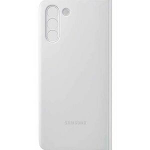 Husa Smart Clear View Samsung pentru Samsung Galaxy S21 Plus Gri imagine