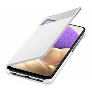 Husa View Wallet Cover Samsung pentru Samsung Galaxy A32 Alb imagine