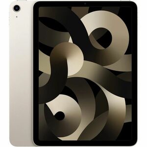 Tableta Apple iPad Air 5 (2022) 256GB Flash 8GB RAM Wi-Fi + 5G Starlight imagine