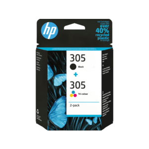 Pachet 2 Cartuse Inkjet HP 305 Black + Color imagine
