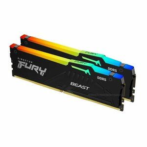 Memorie Desktop Kingston Fury Beast RGB 64GB(2 x 32GB) DDR5 5600MT/s imagine