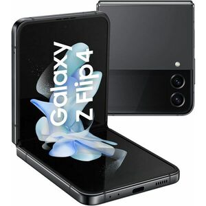 Telefon Mobil Samsung Galaxy Z Flip4 F721 256GB Flash 8GB RAM Nano SIM + eSIM 5G Graphite imagine