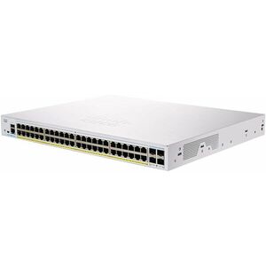 Switch Cisco CBS350-48P-4G cu management cu PoE 48x1000Mbps-RJ45 (48xPoE) + 4xSFP imagine